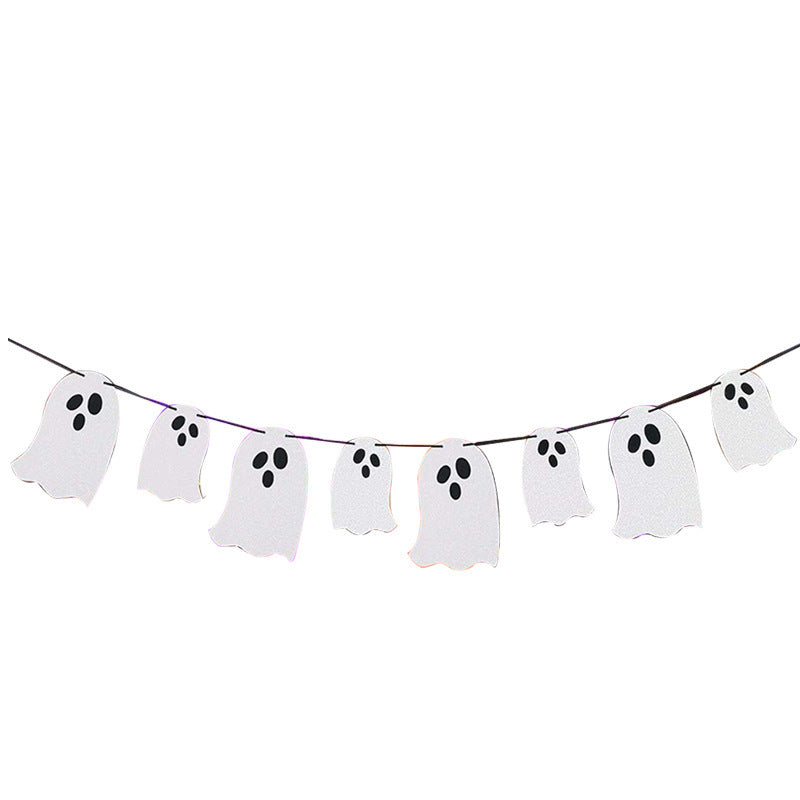 Halloween Ghost Paper Banner