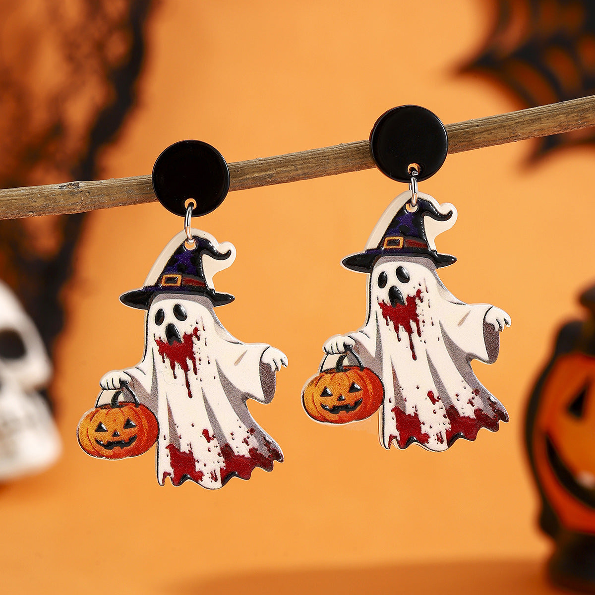 Cartoon Halloween Earrings Set