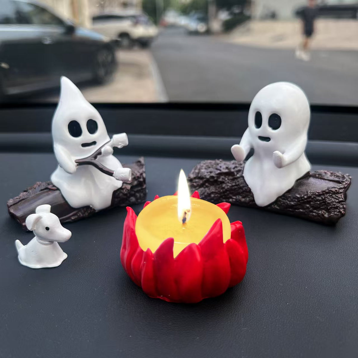 Halloween Campfire Flicker Night Light