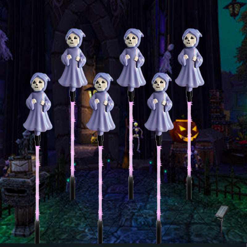 Halloween Solar Pumpkin Garden Stake Light