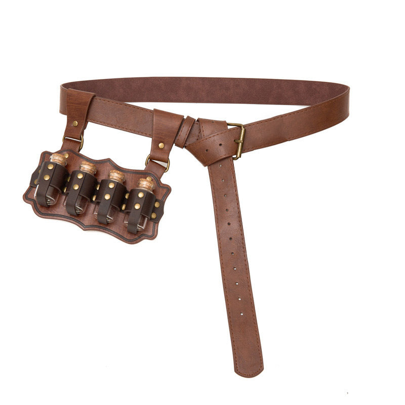 Halloween Viking Warrior Costume and Accessories - Polyester
