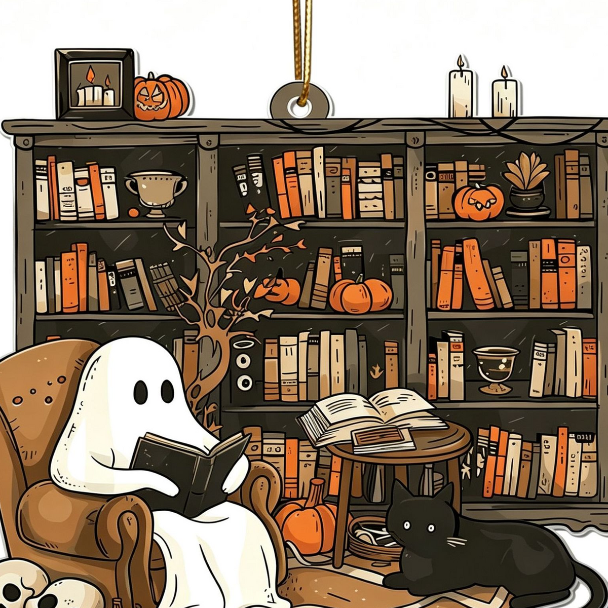 Halloween Wooden Door Sign