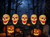 Halloween Solar Pumpkin Garden Stake Light