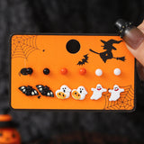 Cartoon Halloween Earrings Set