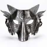 Halloween Wolf Head Masquerade Mask - Plastic