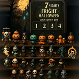 Halloween Countdown Blind Box - 3D PVC Figures
