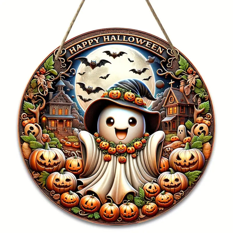 Halloween Wooden Sign - Boxwood