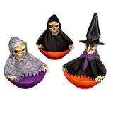 Halloween Electric Ghost Candy Tray Prop