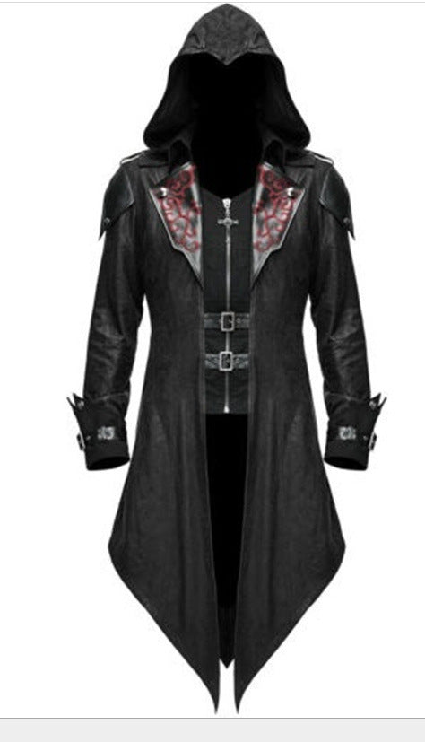 Halloween Medieval Gothic Costume Coat