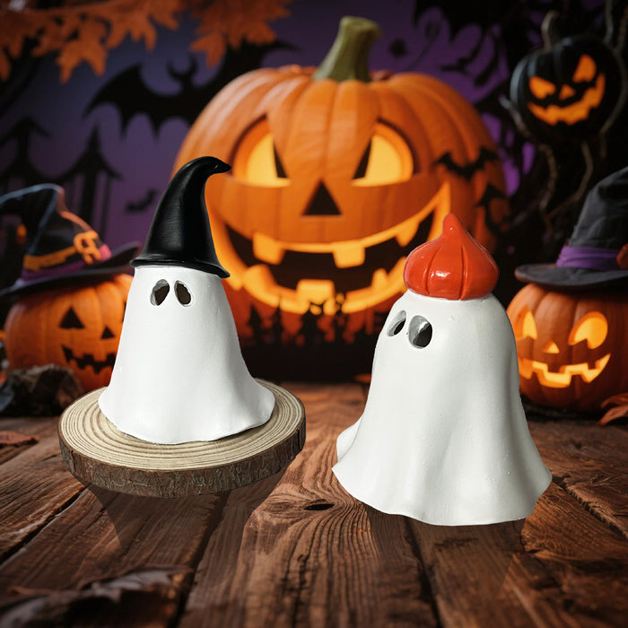Halloween Ghost Ornament - Resin