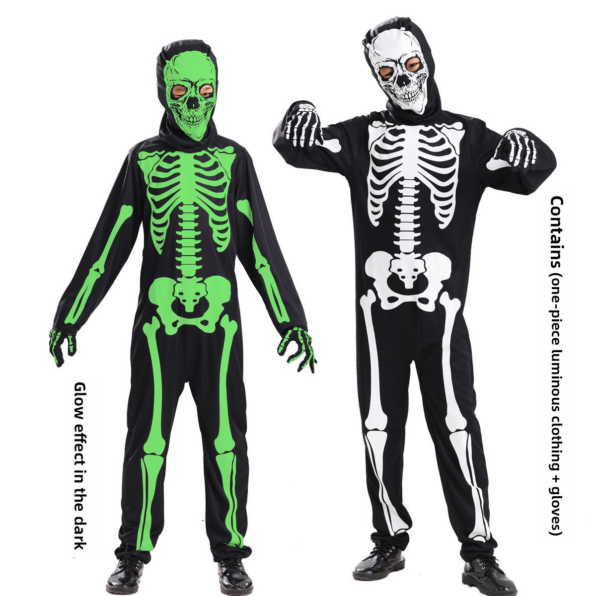 Halloween Glow-in-the-Dark Cosplay Costume
