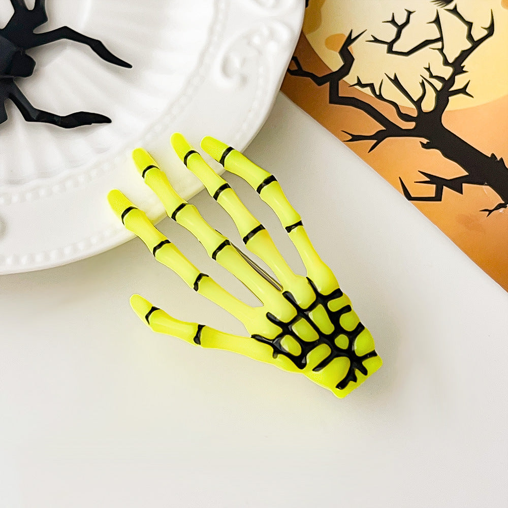 Halloween Skeleton Hand Hair Clip