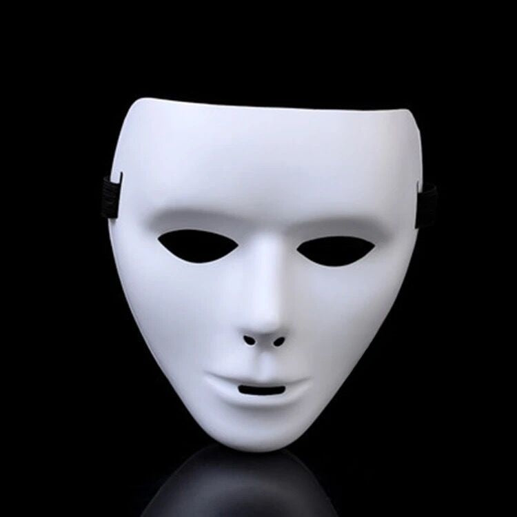 Halloween V-Shaped Dance Mask - Plastic