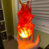 Floating Fireball Hand Lamp Halloween Decor - Cloth