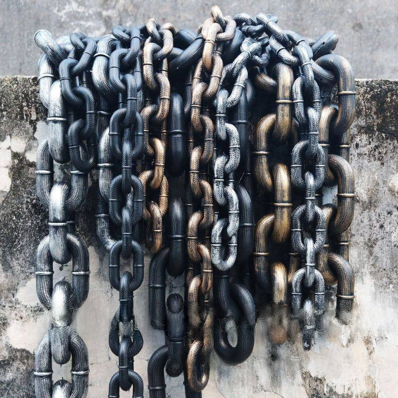 Halloween Plastic Chain Prop for Costumes and Decorations