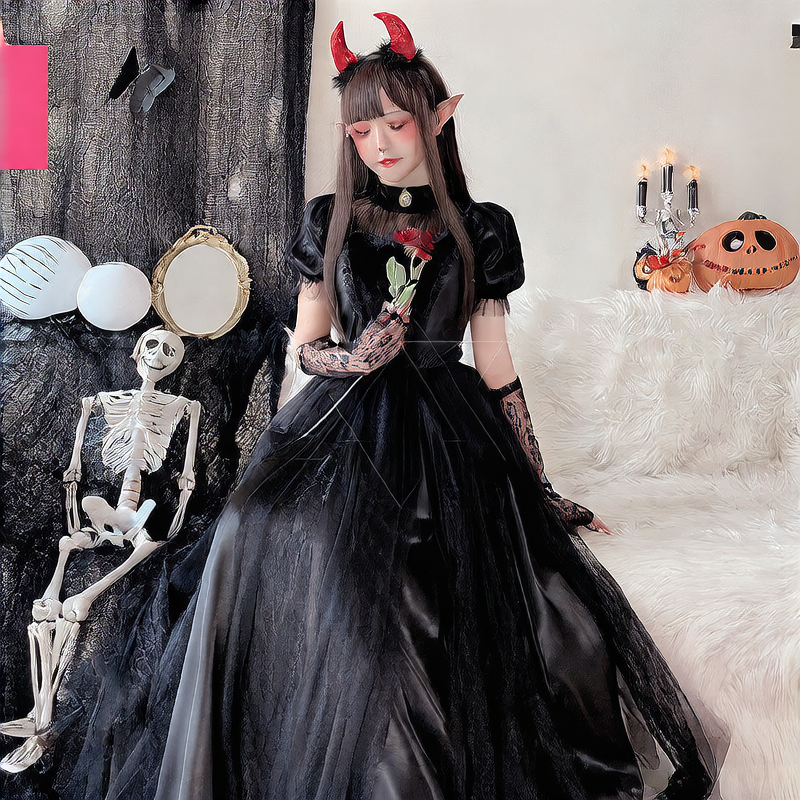 Halloween Gothic Costume Dress