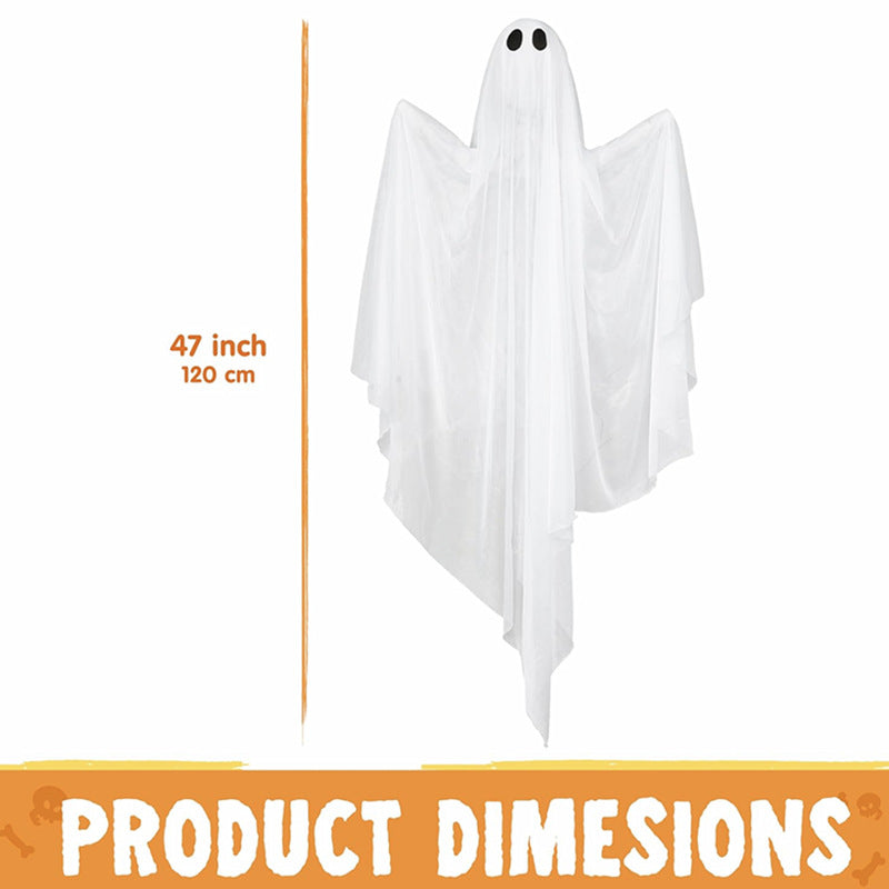 Halloween Ghost LED String Lights Outdoor Decorations - Plastic