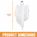 Halloween Ghost LED String Lights Outdoor Decorations - Plastic