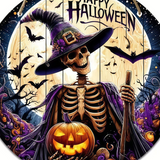 Halloween Boxwood Wall and Door Sign