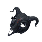 Halloween Full-Face Ram and Sheep Horror Mask - Plastic