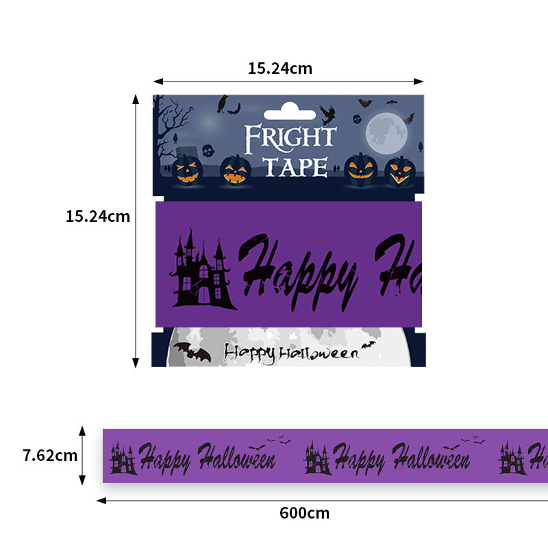 Halloween Warning Tape Decoration