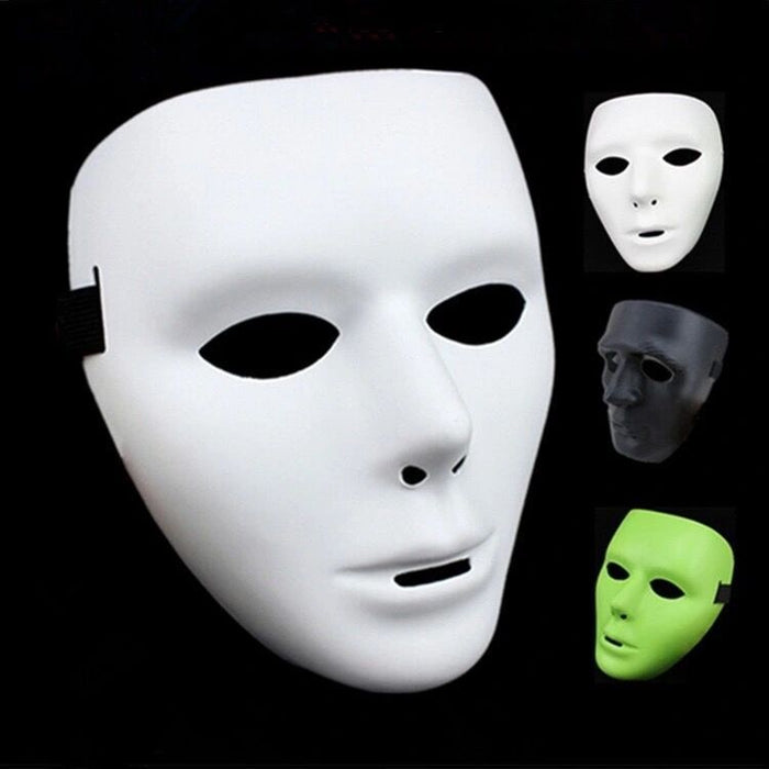 Halloween V-Shaped Dance Mask - Plastic