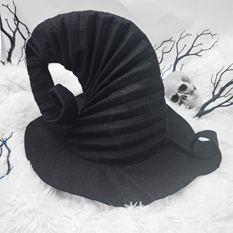 Halloween Witch Hat with Chin Cord - Polyester