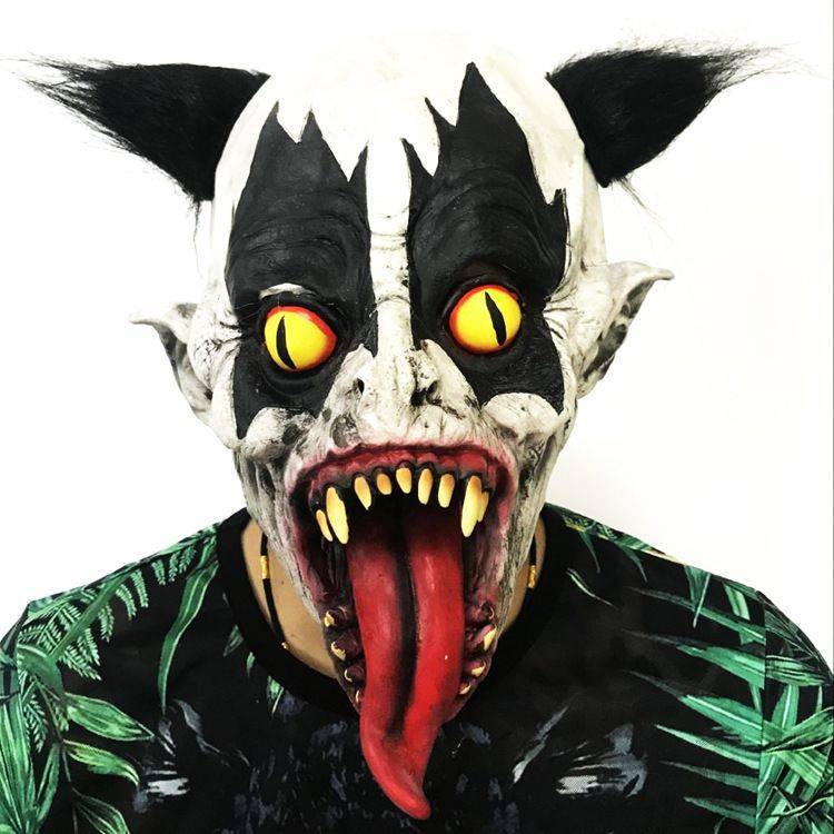 Halloween Latex Clown Costume Mask