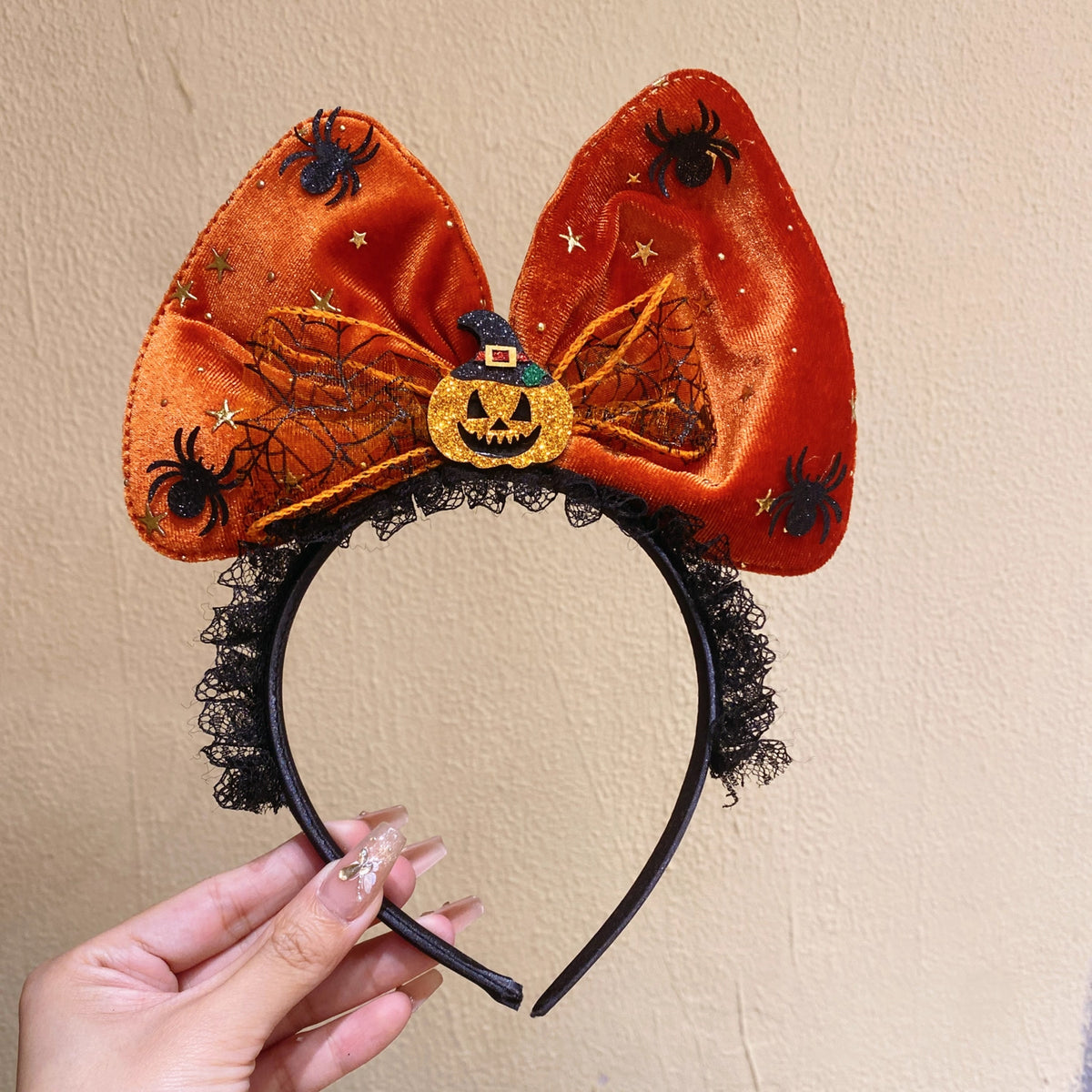 Halloween Pumpkin Headband and Hair Accessories
