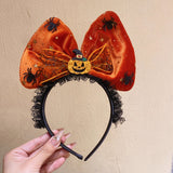 Halloween Pumpkin Headband and Hair Accessories