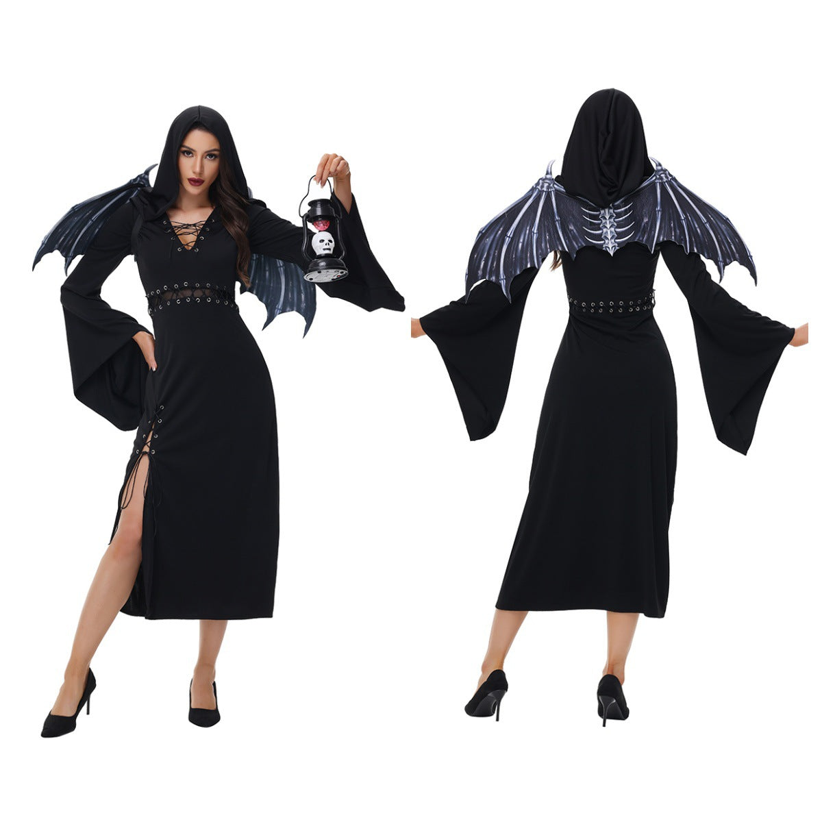 Halloween Gothic Long Costume Dress