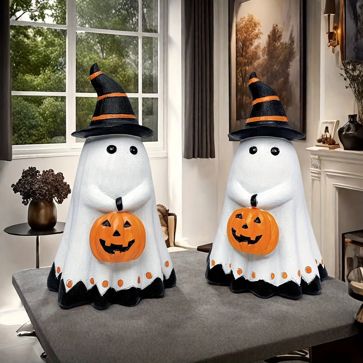 Halloween Resin Pumpkin Decoration