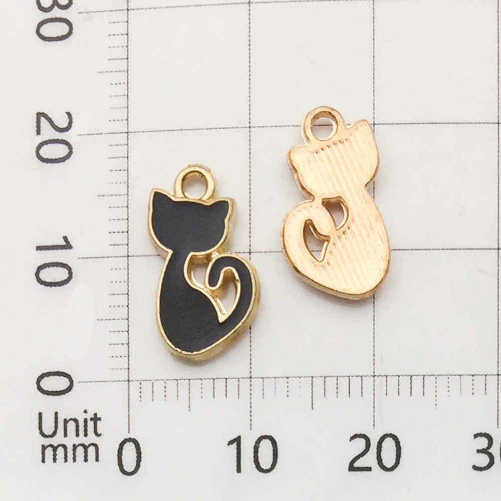 Halloween Enamel Jewelry Pendants - Alloy DIY Charms