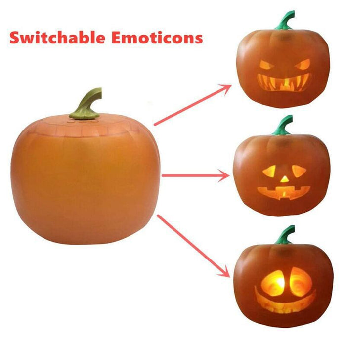 Sunreal Talking Pumpkin Lantern Halloween Projector - Plastic