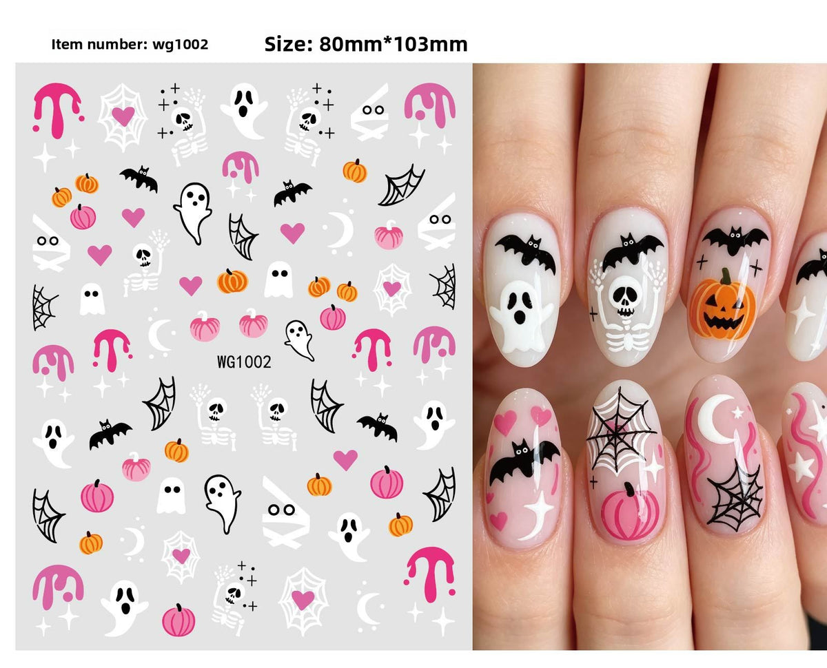 Halloween Nail Stickers - Vinyl