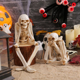 Halloween Resin Skull Figurines
