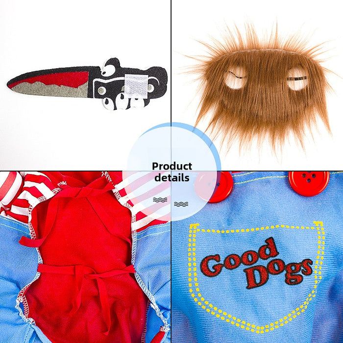 Halloween Dog Costume Outfit - Polyester