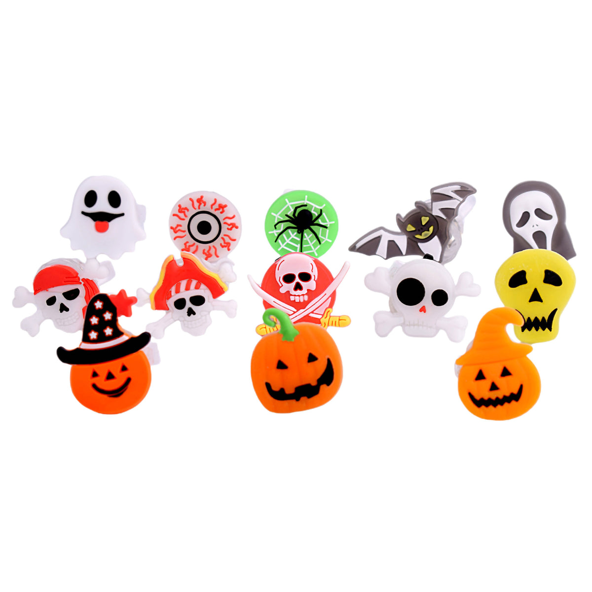 Halloween and Christmas LED Light-Up Accessories - Plastic