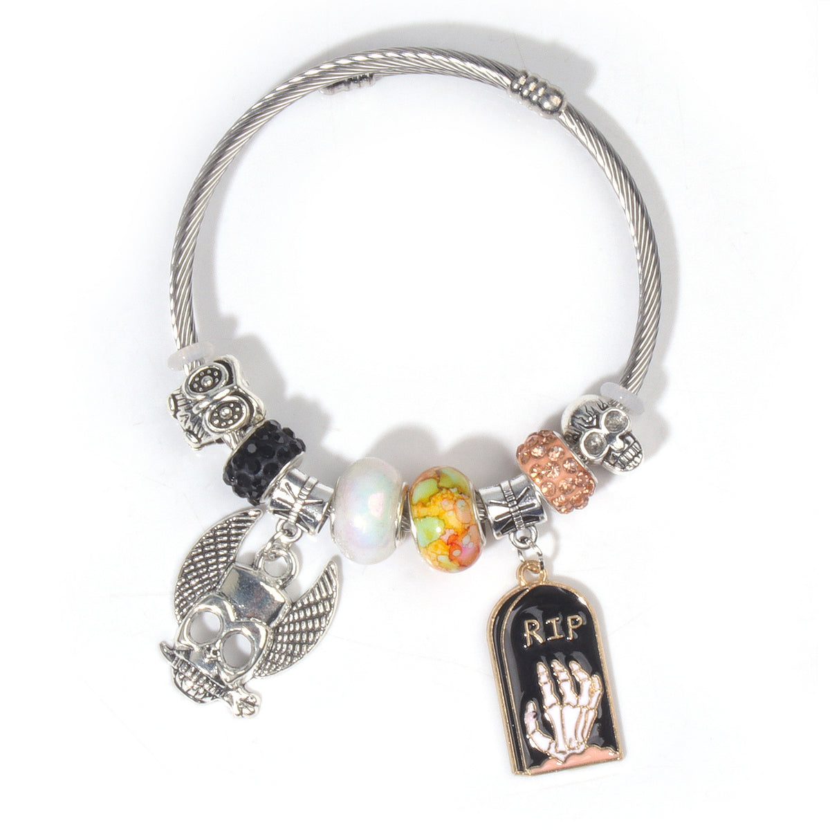 Halloween DIY Beaded Bracelet