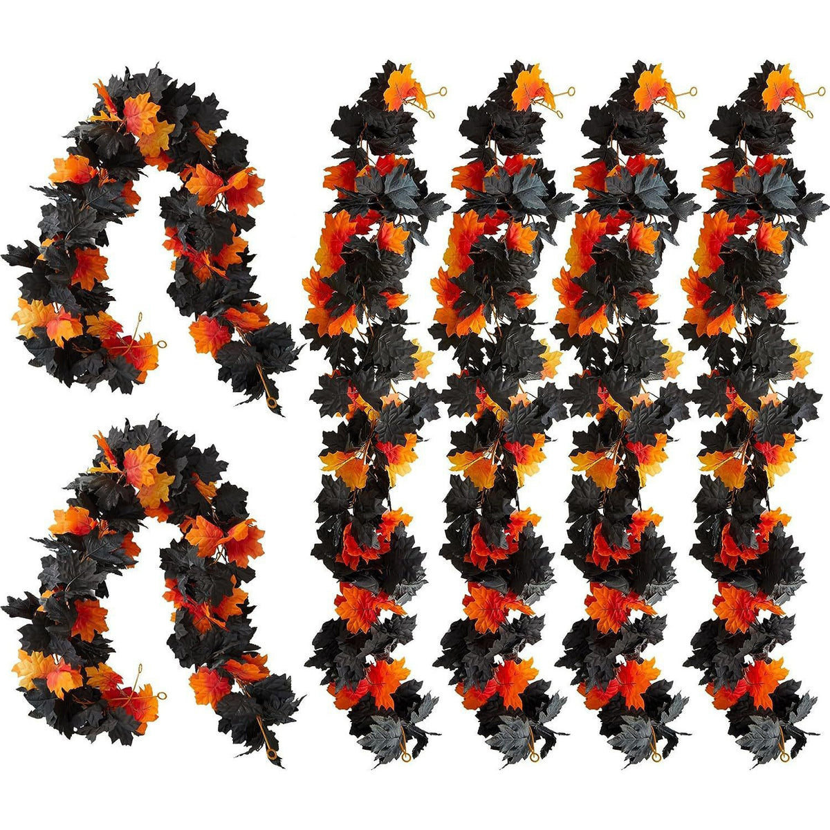 Halloween Artificial Maple Leaf Garland