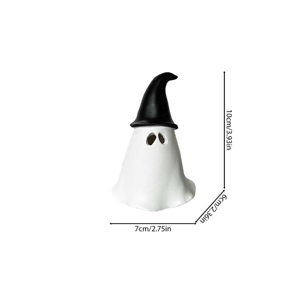 Halloween Ghost Ornament - Resin