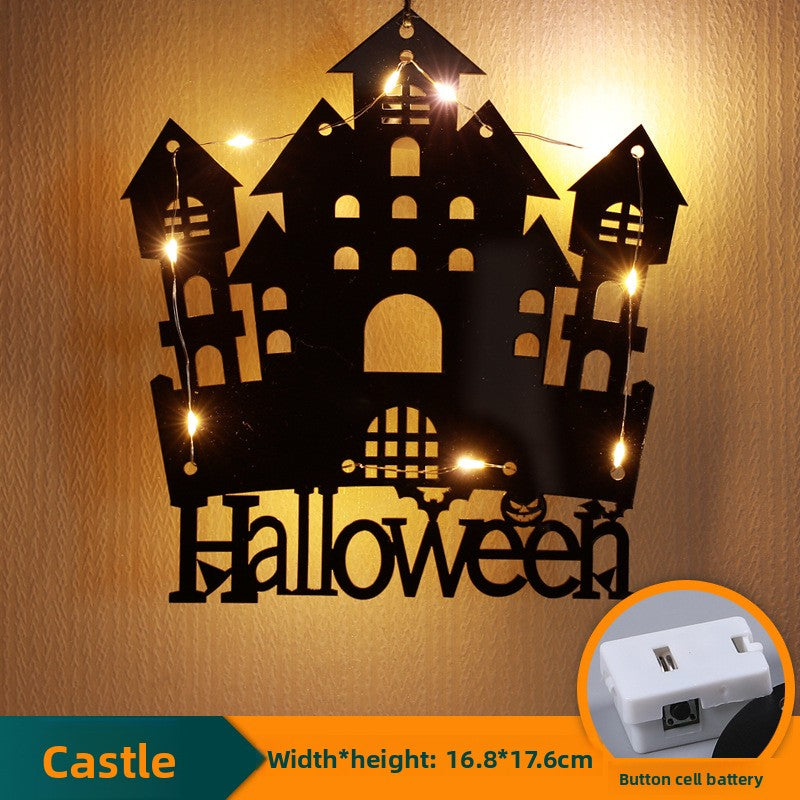 Halloween Light-Up Hanging Decorations - Plastic