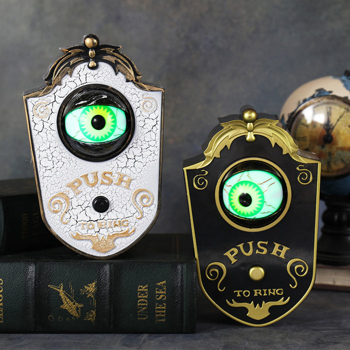 Halloween Light-Up Eyeball Doorbell with Sound