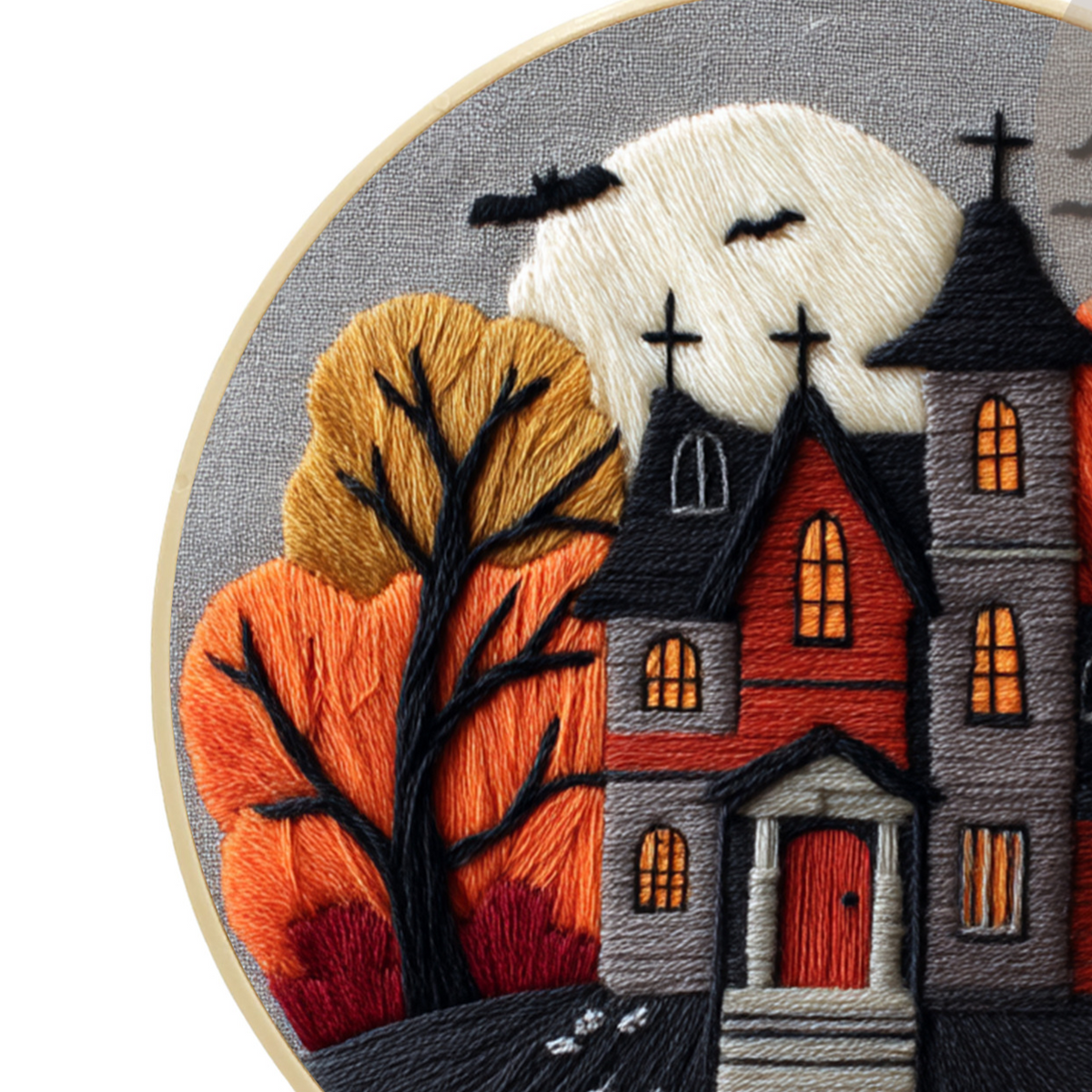 Halloween Embroidery Craft Kit