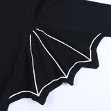 Baby Halloween Bat Romper - Long Sleeve Jumpsuit