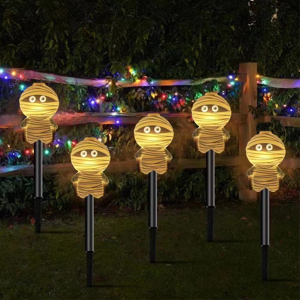 Halloween Solar Pumpkin Garden Stake Light