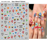 Halloween Nail Stickers - Vinyl