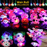 Halloween and Christmas LED Light-Up Accessories - Plastic