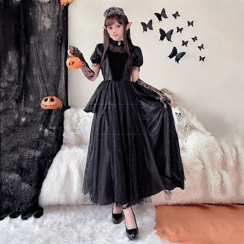 Halloween Gothic Costume Dress
