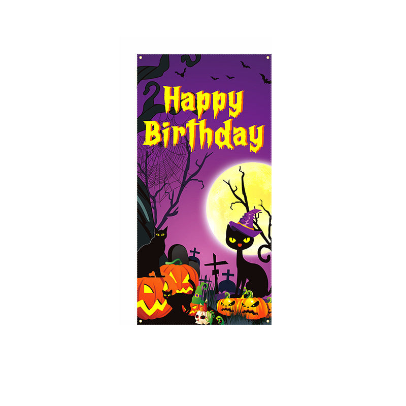 Halloween Photography Backdrop Cloth - Polyester